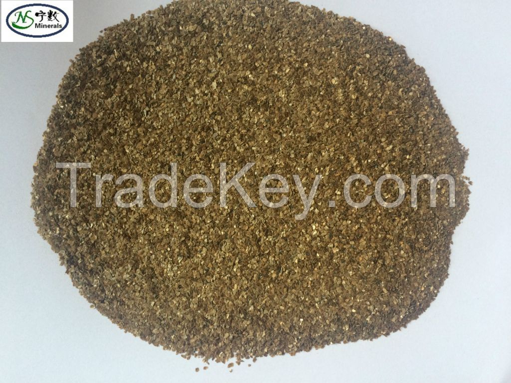 Raw Vermiculite for Insulation in steelworks and Foundries, Fire protection, Packing Materails etc