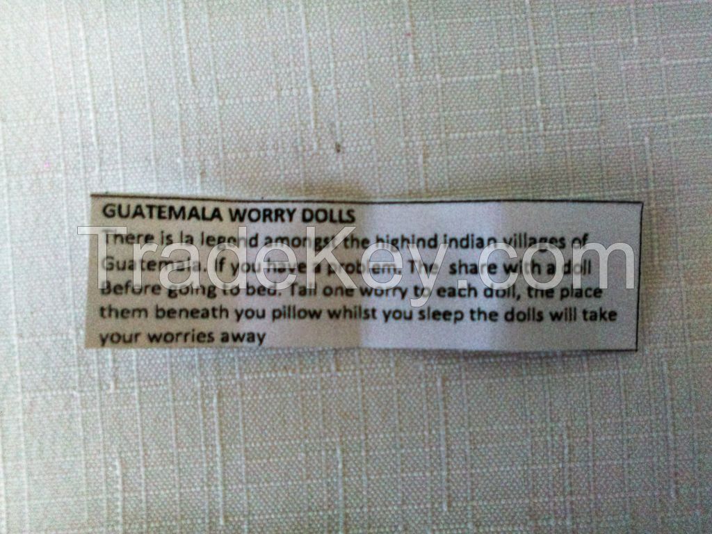 Guatemalan Worry Dolls