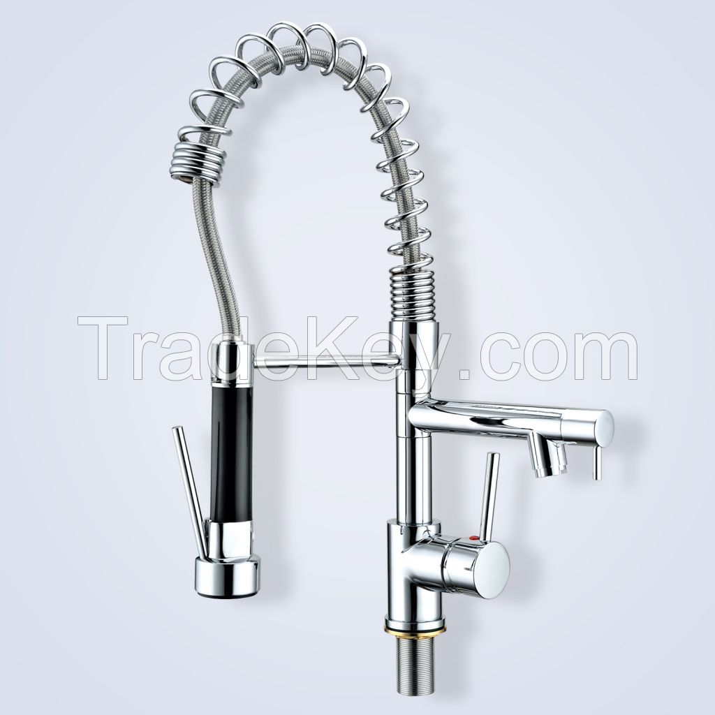 China hot selling brass chrome kitchen faucet SRBF1837