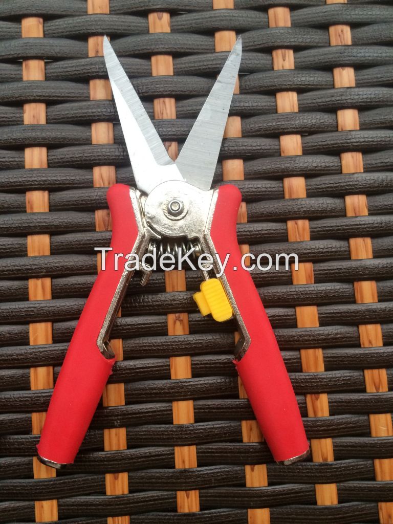 cheap price 65Mn straight blade garden pruning shears