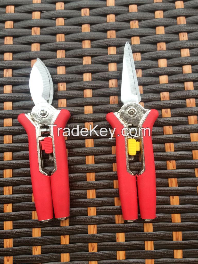 cheap price 65Mn straight blade garden pruning shears