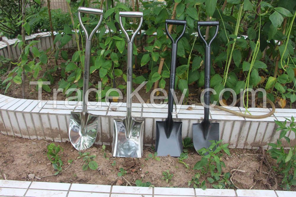 America style D handle all steel garden hand digging shovel