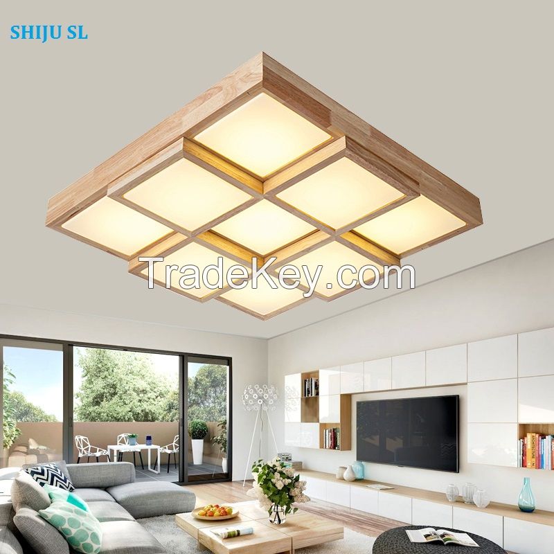 SL H0757 wood lamp ceiling lamp chinese traditional ceiling light living room lamp bedroom light dining room lamp simple lamp fixture 