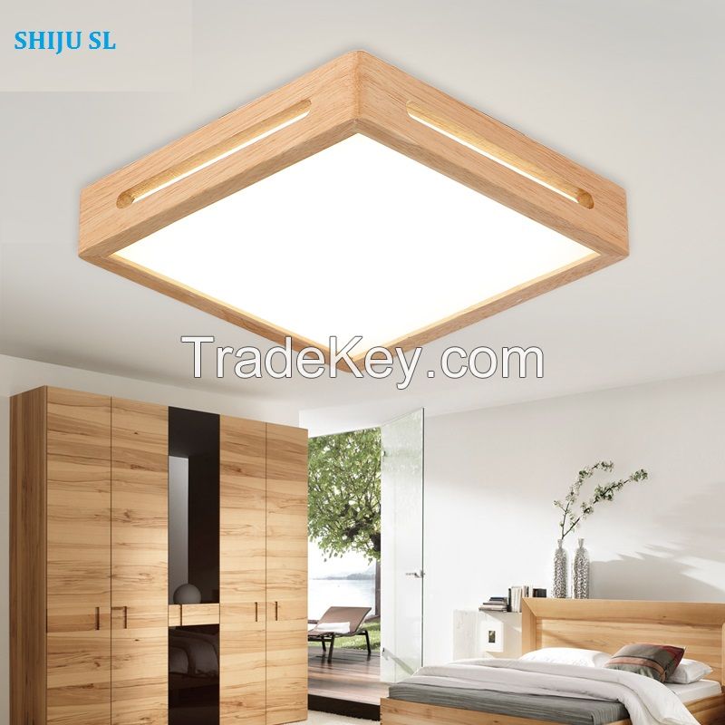 SL design creative wood lights ceiling lamp living room ceiling lights fixture led ceiling lighting bedroom ceiling lights Y0592