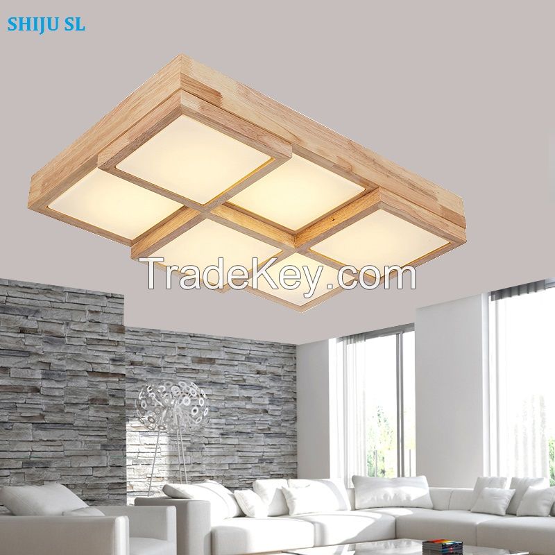 SL H0757 wood lamp ceiling lamp chinese traditional ceiling light living room lamp bedroom light dining room lamp simple lamp fixture 