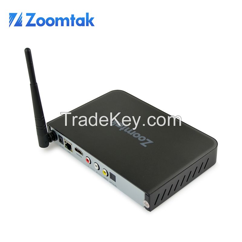 2016 Zoomtak T8X amlogic s905 quad core android-based smart tv box