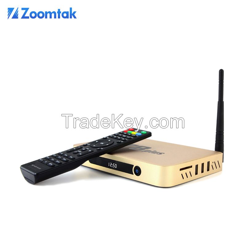 Zoomtak T8plus Quad Core android 4.4 Google internet tv box