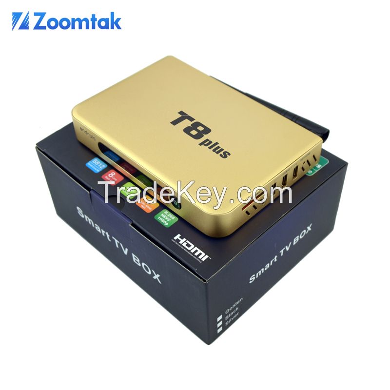 Zoomtak T8plus Quad Core android 4.4 Google internet tv box