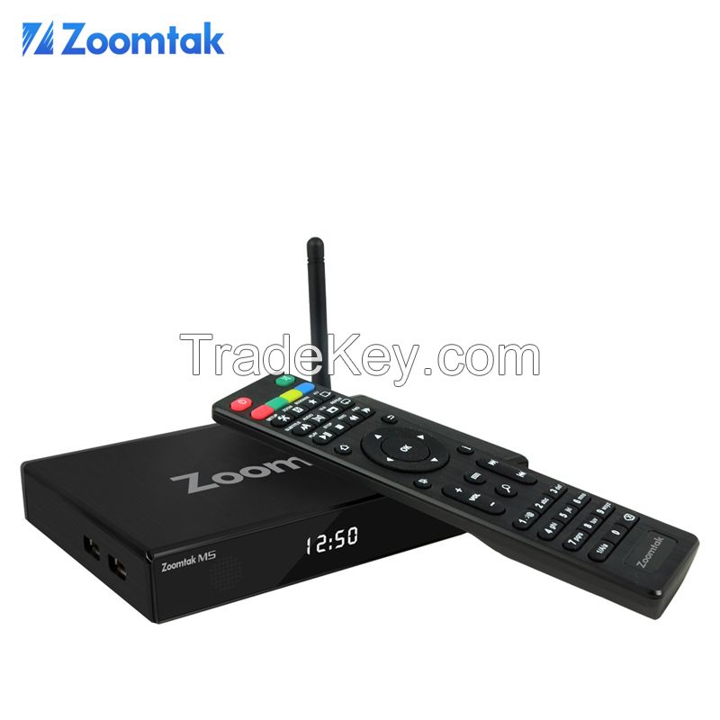 2016 Factory price Zoomtak M5 amlogic s805 quad core tv box