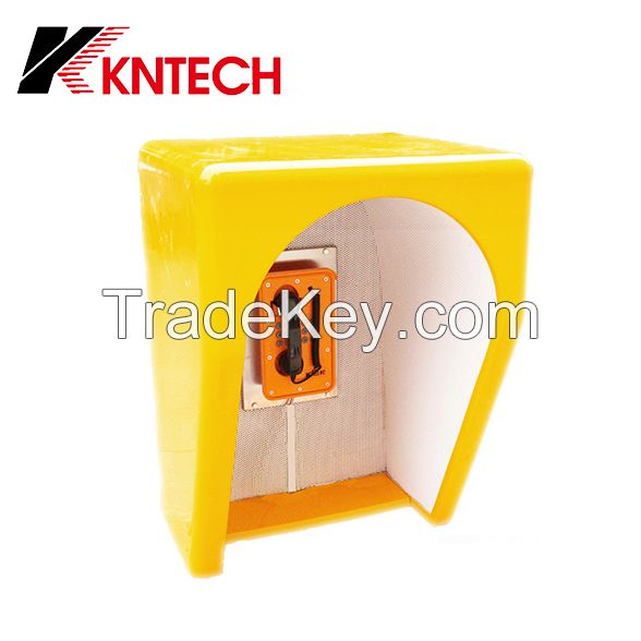 Koontech Outdoor Emergency Telephone Booth RF-13 Waterproof Phone Hoods/ Roof