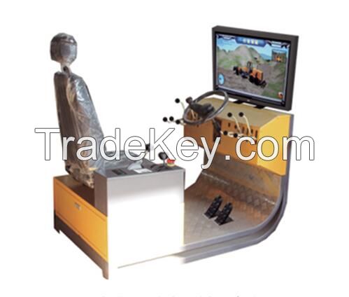 Bulldozer Training Simulator, motor grader training simulator