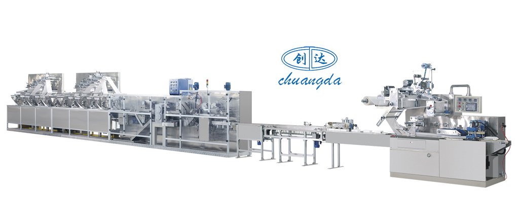 Full Auto Wet Tissue Machine