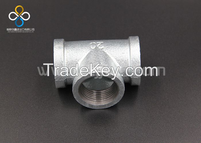 Hot dip galvanized malleable iron pipe fittings-Tee