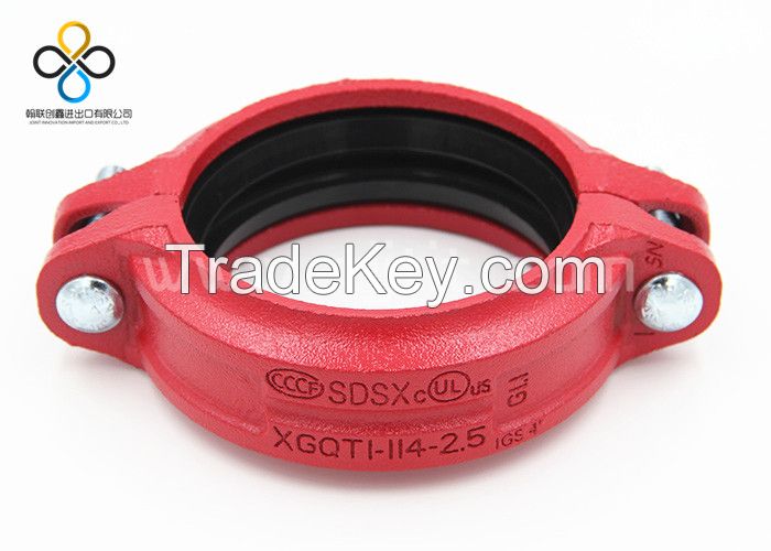 CCC/FM/UL Ductile iron grooved fittings