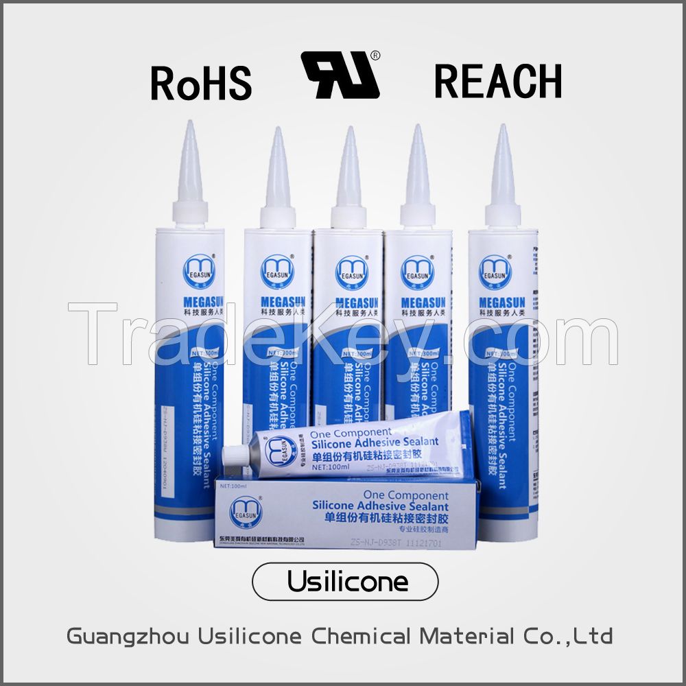 Translucent/Semi transparent RTV-1 silicone adhesive for PCB circuit