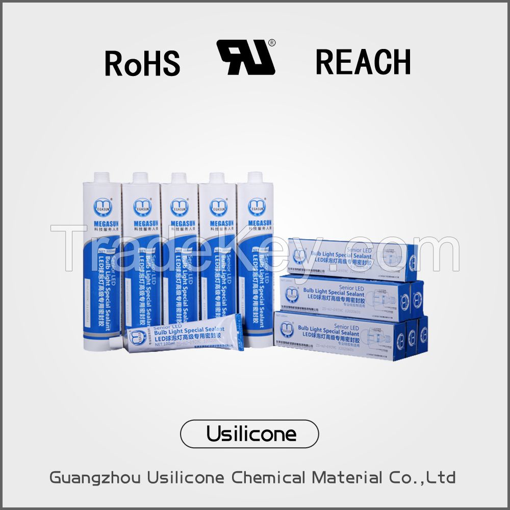 manufacturer white paste silicone sealant with good water-proof