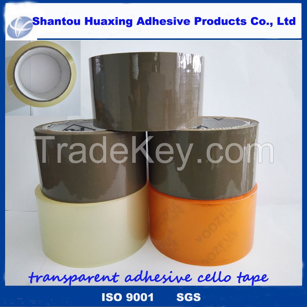Free sample cheap water based bopp packaging tape