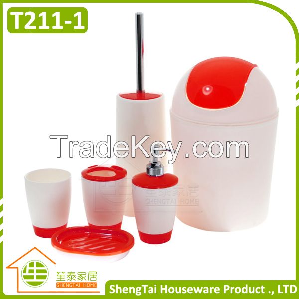 Low Price High Quality Accessory New Design Mix Color Accessories Bathroom Set