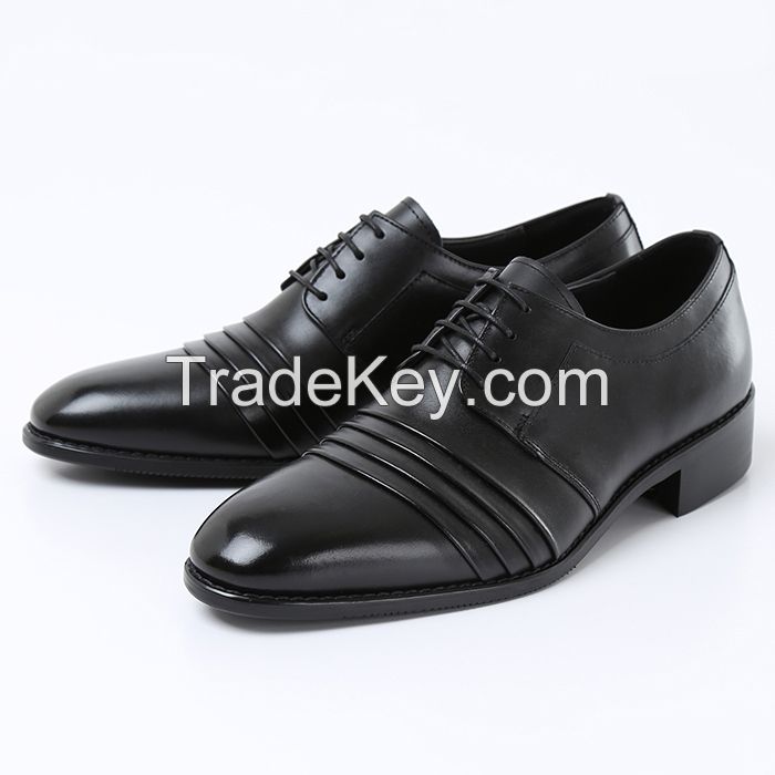 Man's genuine leather dress shoes, business shoes, casual shoes, nice quality shoes, bespoke