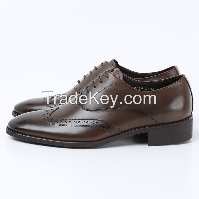 Man&#039;s genuine leather dress shoes, business shoes, casual shoes, nice quality shoes, bespoke