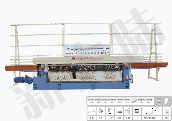 Glass Straight Line Beveling Machine