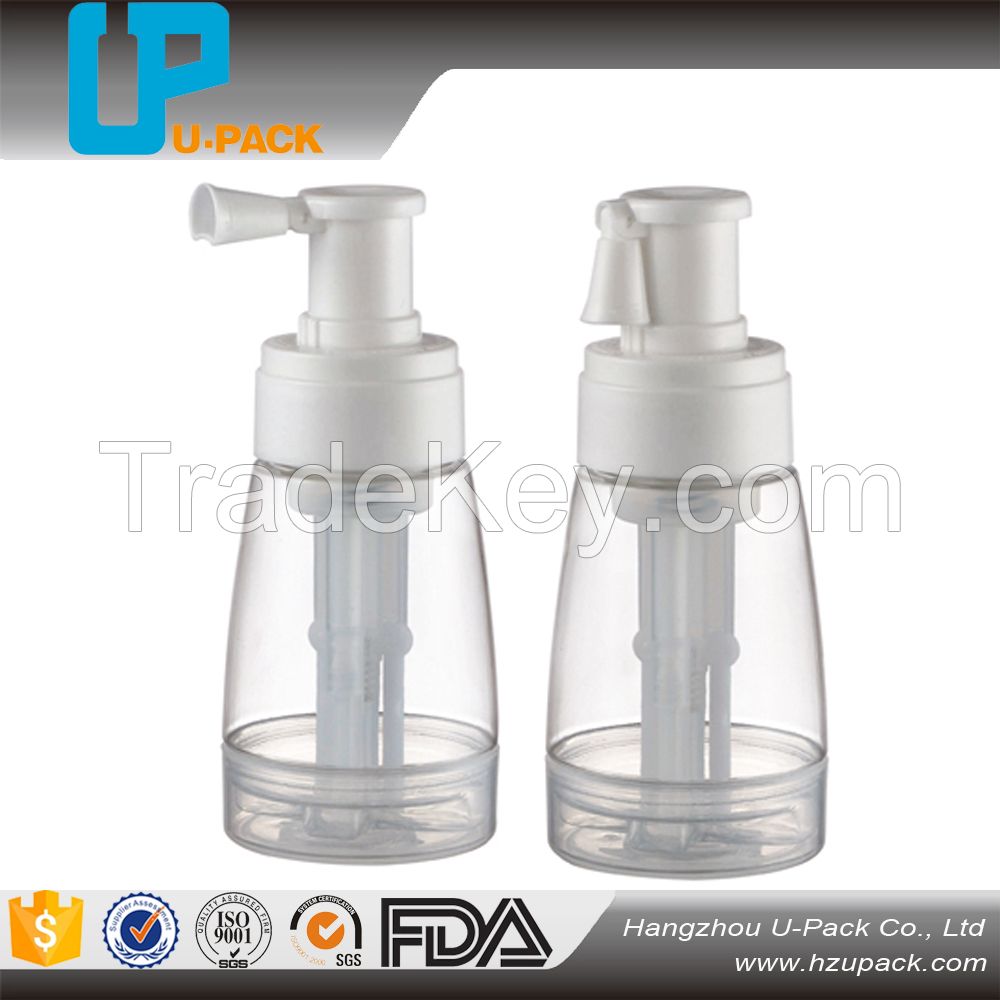 Plastic PET bottle for cosmetic packaging lotion bottle and sprayer