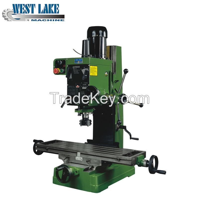 Vertical Universal Drilling and Milling Machine Used on Processing Industrial 45mm