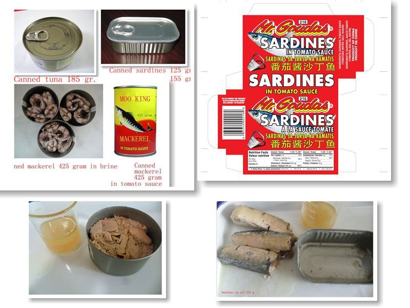 Canned tuna of Chinese origin