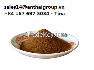 Spray dried pure instant coffee 