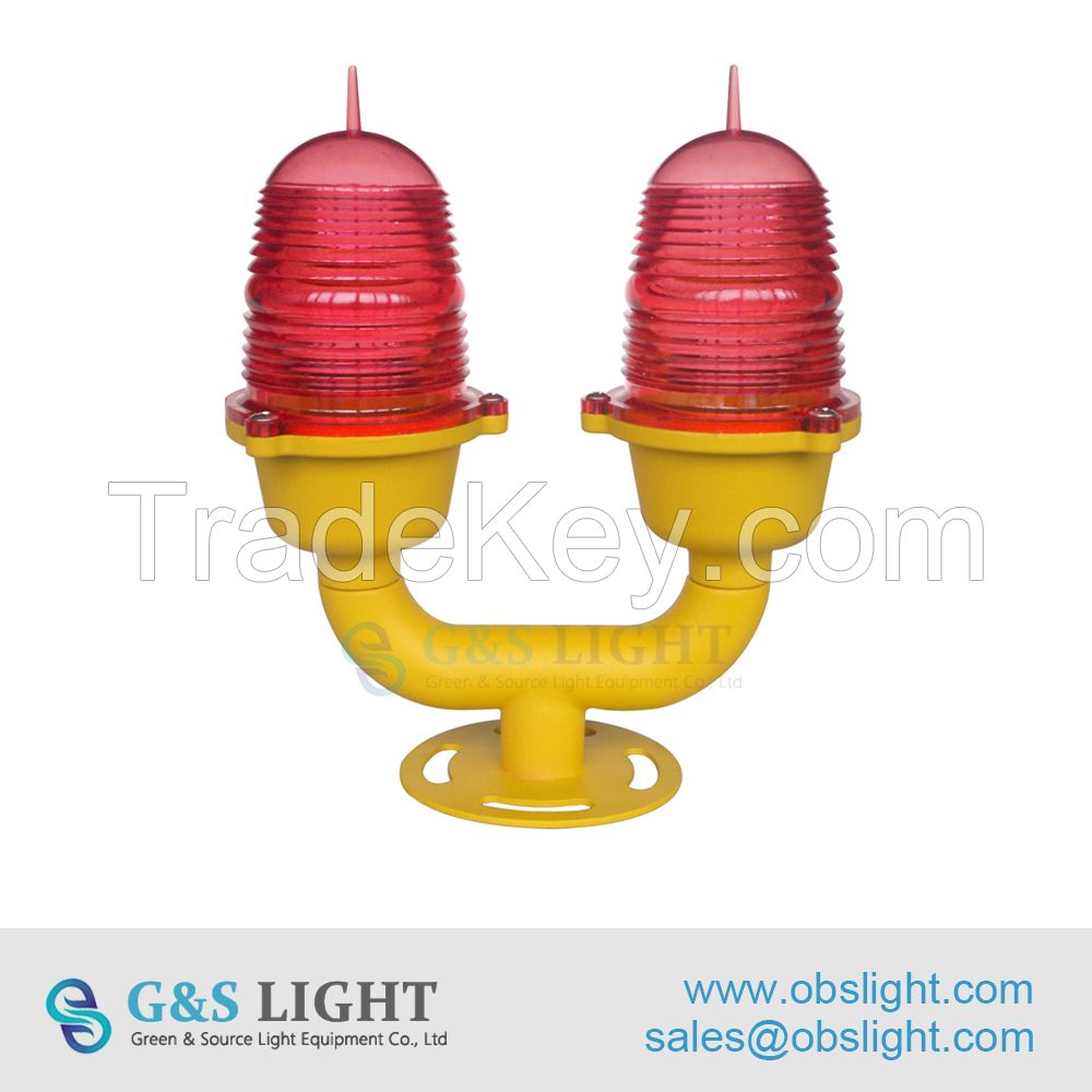 Low-intensity Double Aviation Obstruction Light/aircraft warning light