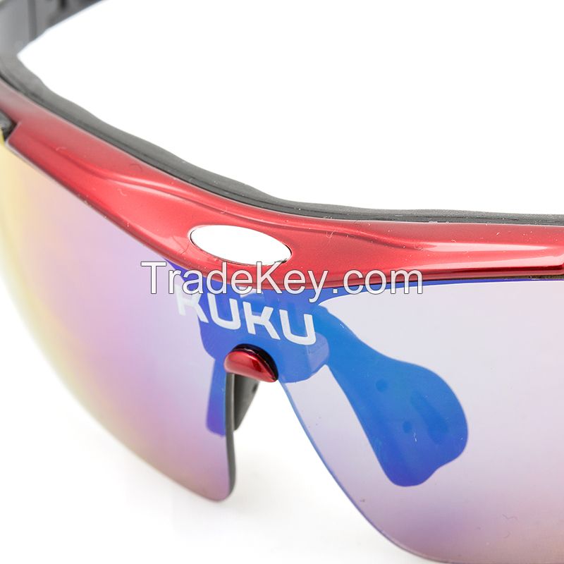 Polarized prescription mens womens sport sunglasses 2016 new myopia frame insert interchangeables lens cycling driving glasses