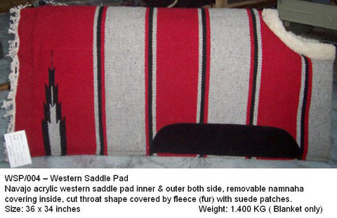 Western Saddle Pad