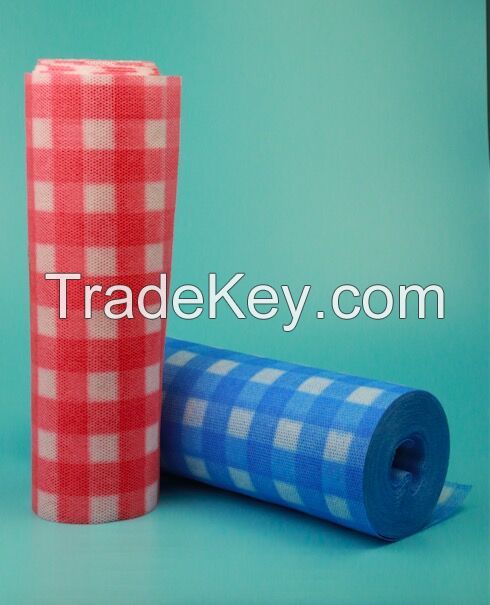 Printing spunlace nonwoven fabric