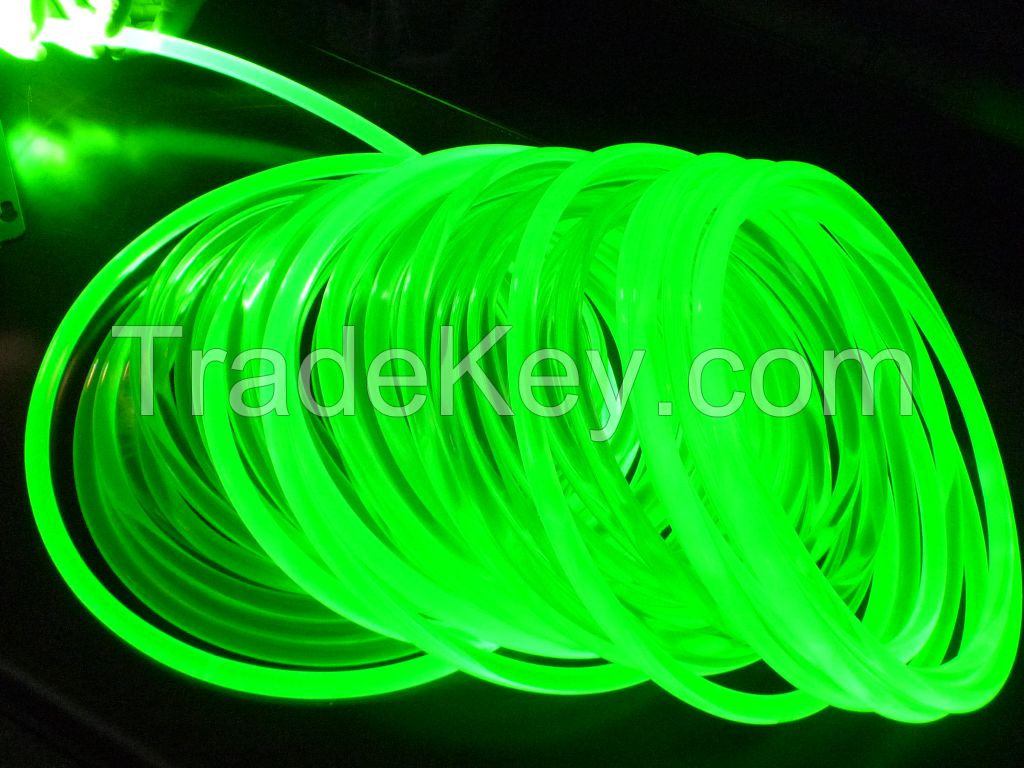 free sample Plastic Solid Side Light Fiber Optic 