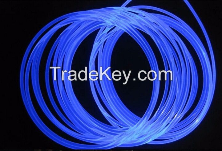 free sample Plastic Solid Side Light Fiber Optic 