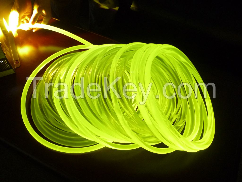 free sample 1.5-18mm high quality Side Glow PMMA Fiber Optic 