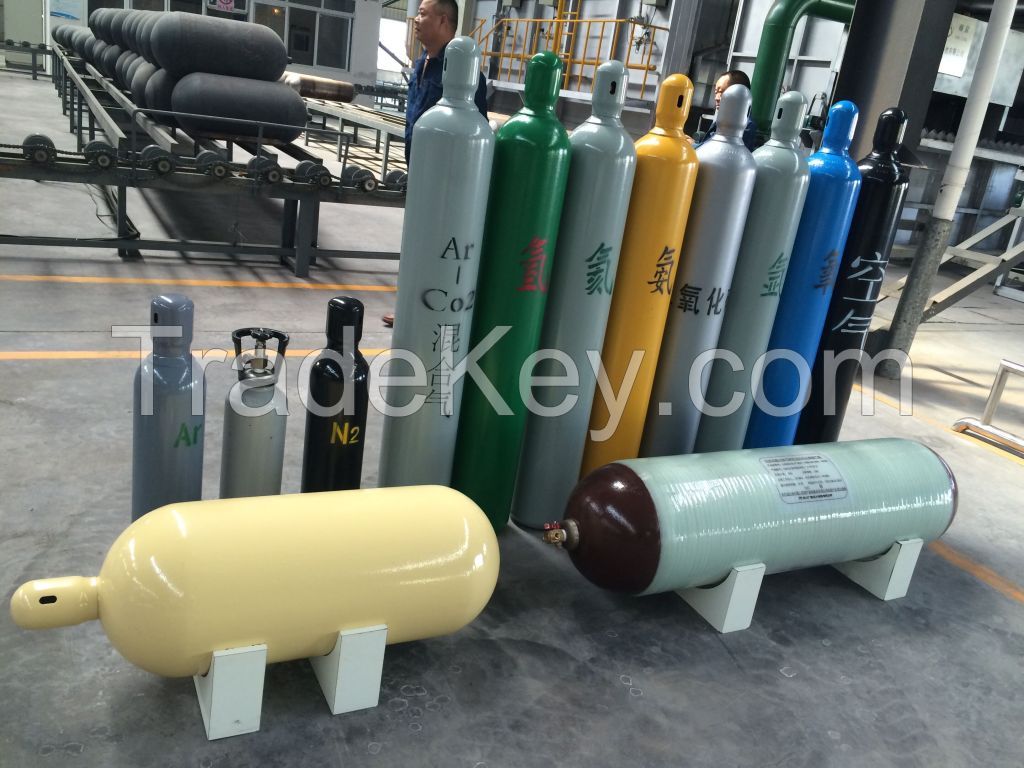 Seamless steel gas cylinder