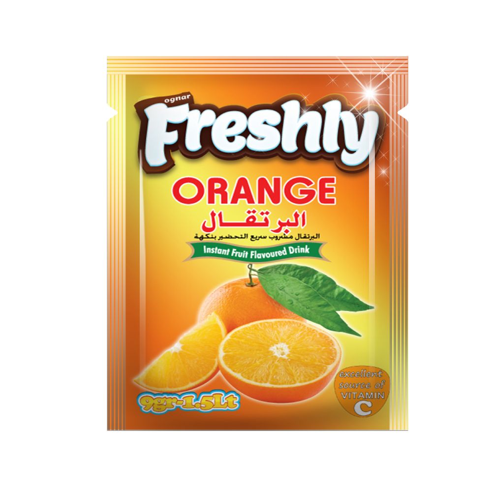 Ognar Freshly Fruit Flavored Instant Powder Drinks