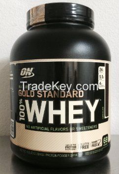 Optimum Nutrition Natural 100% WHEY Protein GOLD Standard ON, 4.8lbs.