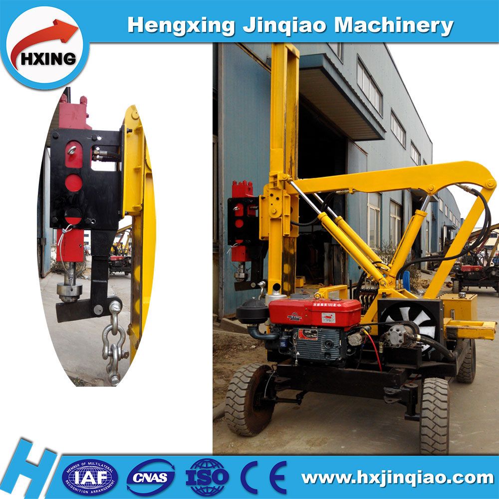 Hydraulic auger drilling machine,DTH hammer hydraulic hammer pile driver