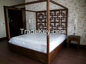 Teak wood furniture Bedroom set