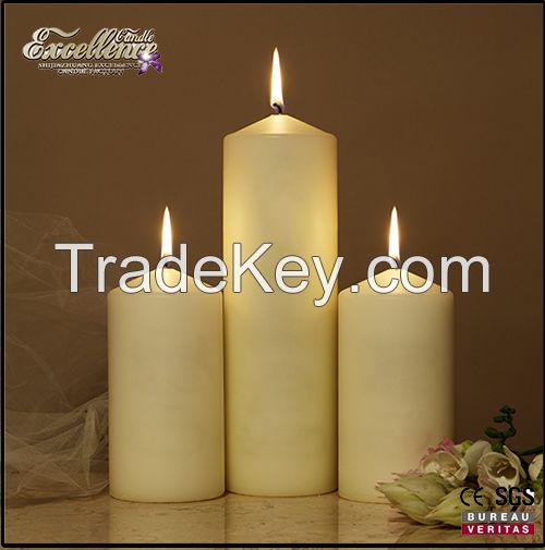 new concept wedding pillar scented candle 