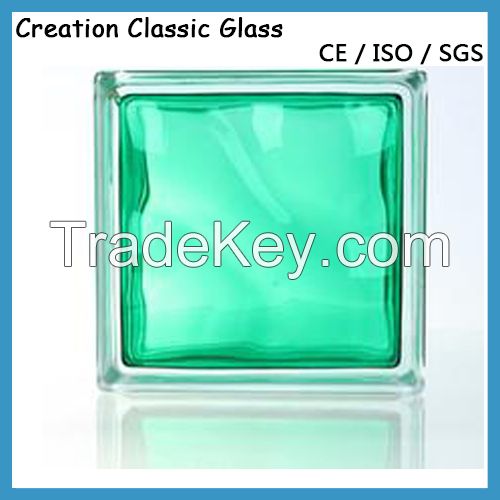 2016 Clear or Colored Glass Block-Glass Brick for Wall