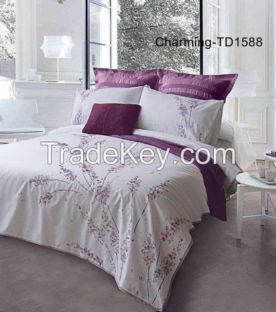 Lovely flower duvet cover, duvet cover set, bedding set