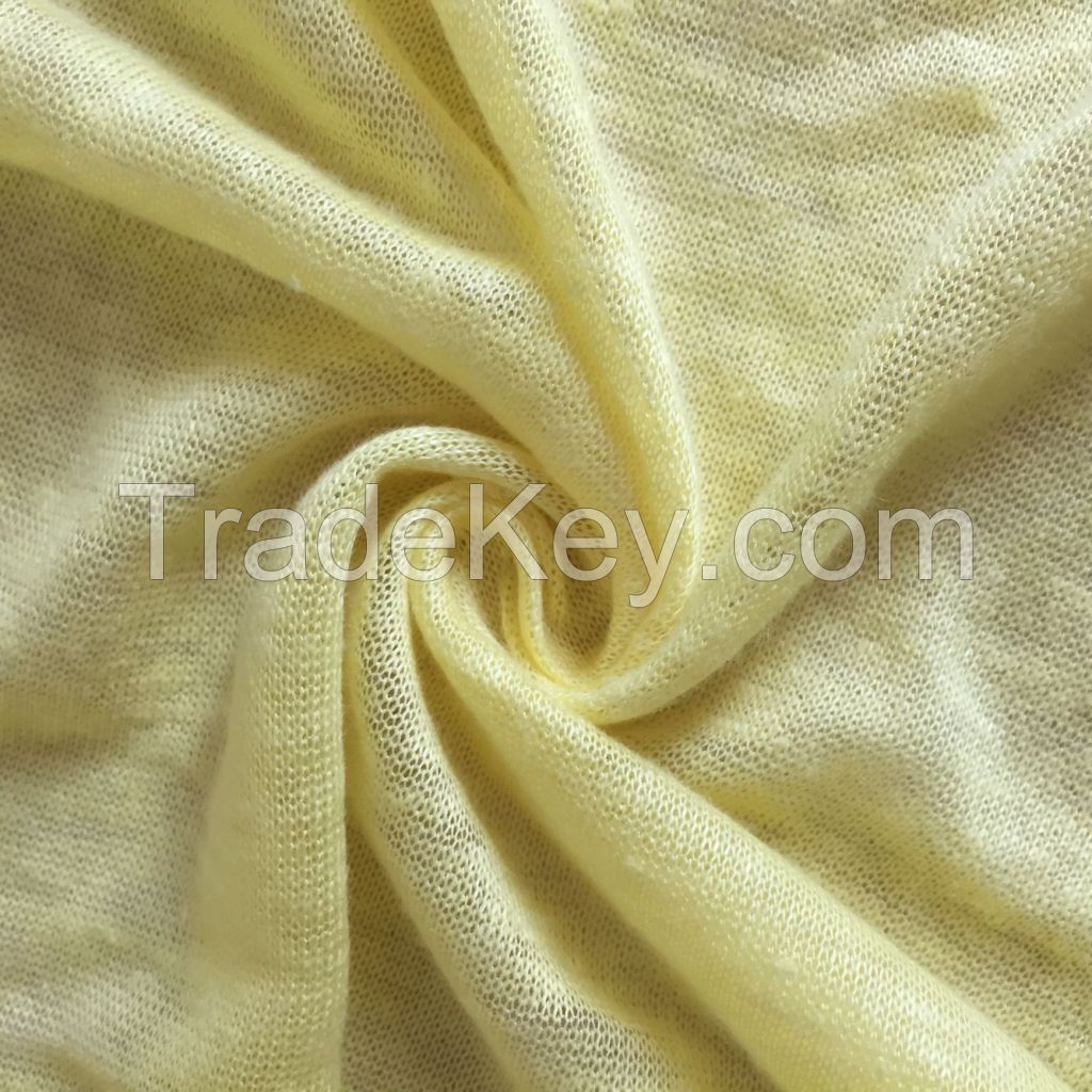 knitting Linen single jersey Linen jersey 