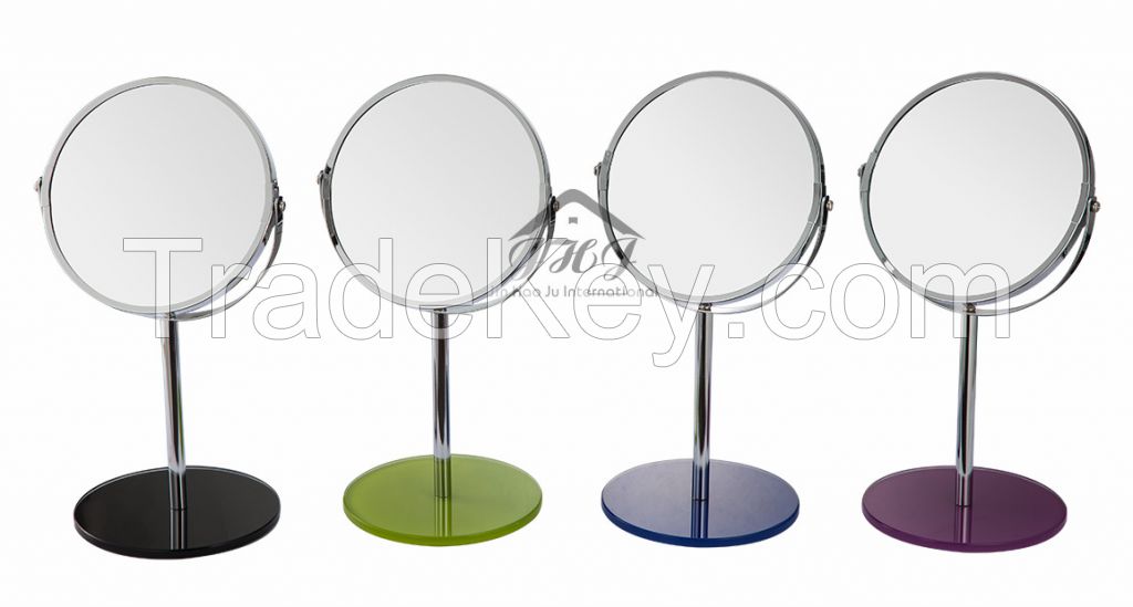 Single Unit Tabletop Swivel Vanity Makeup Mirror