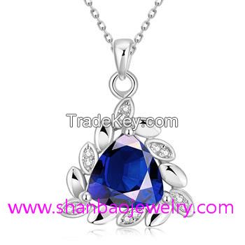 Gold Plated Costume Fashion Zircon Jewelry Necklaces