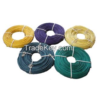 Multi Colour Round Rattan Core