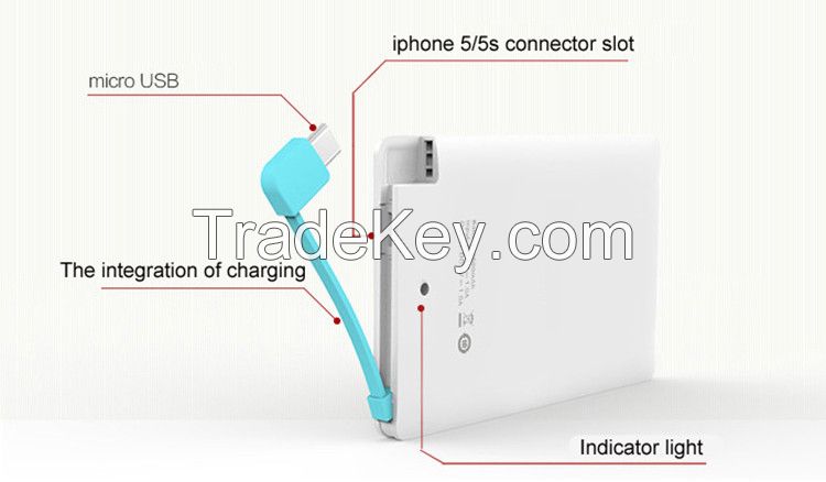 promotional credit card power bank