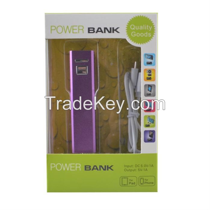 square tube mobile power bank 